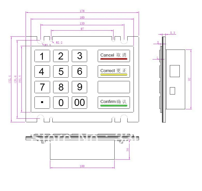 Mini Logam Password Pintar Bank 1