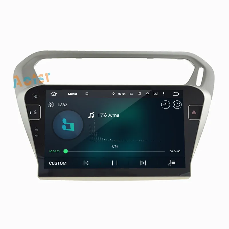 Sale 10"Androi 8.0 GPS Navigation Multimedia Stereo Radio Receive For PEUGEOT 301 For Citroen Elysee 2014-2017 NO Car CD/DVD Player 7 Sale 10"Androi 8.0 GPS Navigation Multimedia Stereo Radio Receive For PEUGEOT 301 For Citroen Elysee 2014-2017 NO Car CD/DVD Player 7