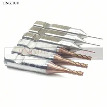 Импортированный из Тайваня карбида! Более износостойкими! 2,0 мм резак с 4 флейты для V8/X6 ЧПУ автоматический ключ автомат для резки(6 шт