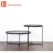 Walnut Wood Veneer coffee table movieable dining