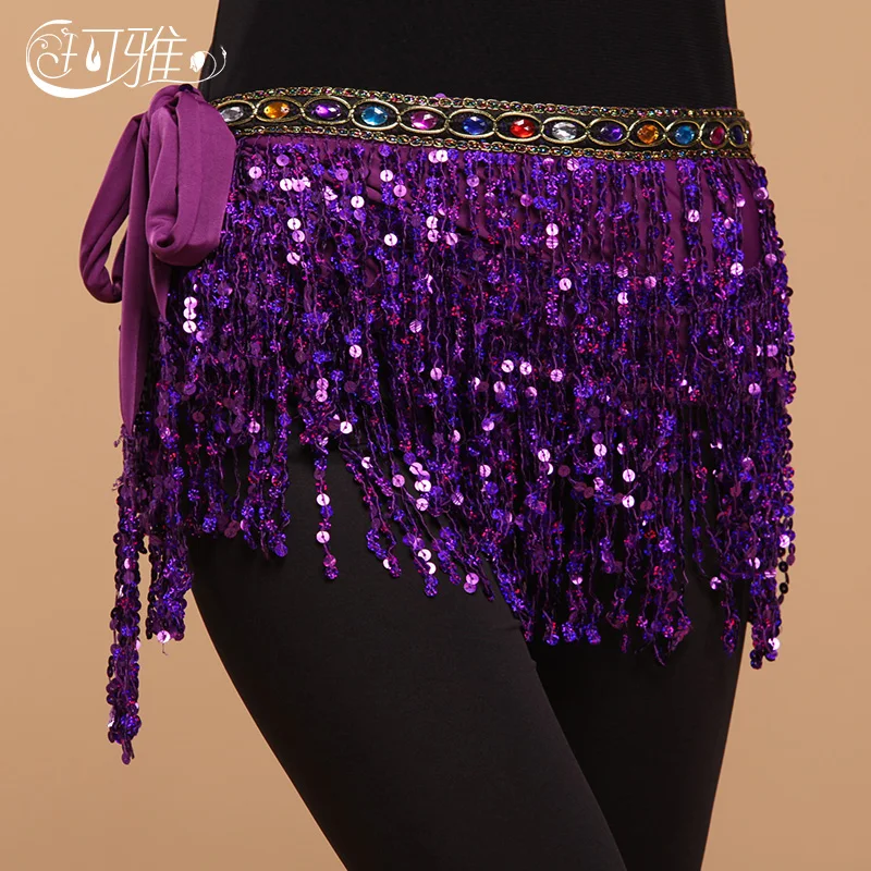 New Belly Dance Hip Scarf Belly Dance Accessories font b Belt b font Dance Indian Sequins