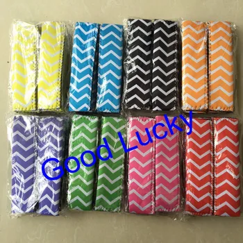 

2000pcs/lot free shipping monogrammed personalized chevron popsicle holder pop ice sleeves for stock 8 colors good quality