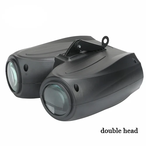 double head 128leds Светодиодный светильник-дирижабль сценический лазерный светильник Авто музыка Авто/Звук Активированный 128 светодиодный RGBW светильник s вечерние светильник s для Ktv Клубная лампа для паба - Цвет: double head 128leds
