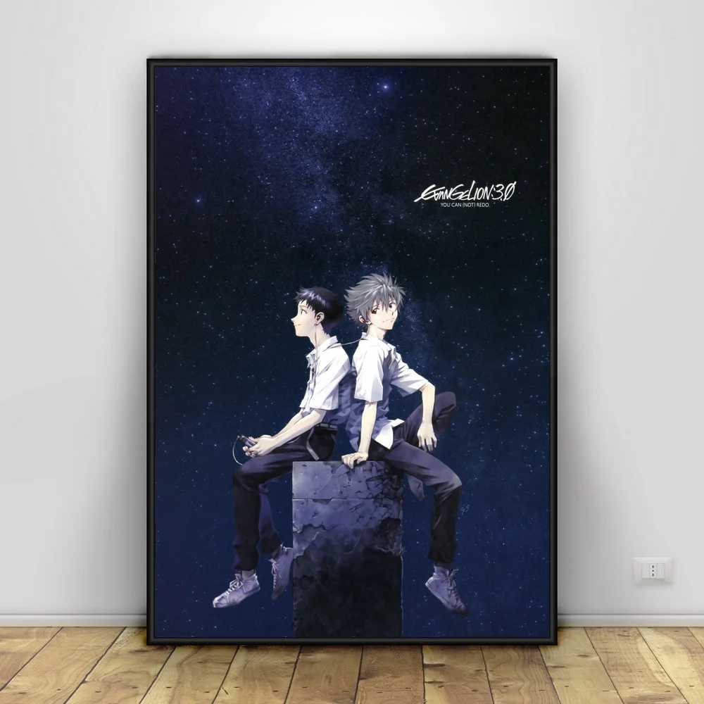 

Evangelion Art Silk Poster Home Decor 12x18 24x36inch