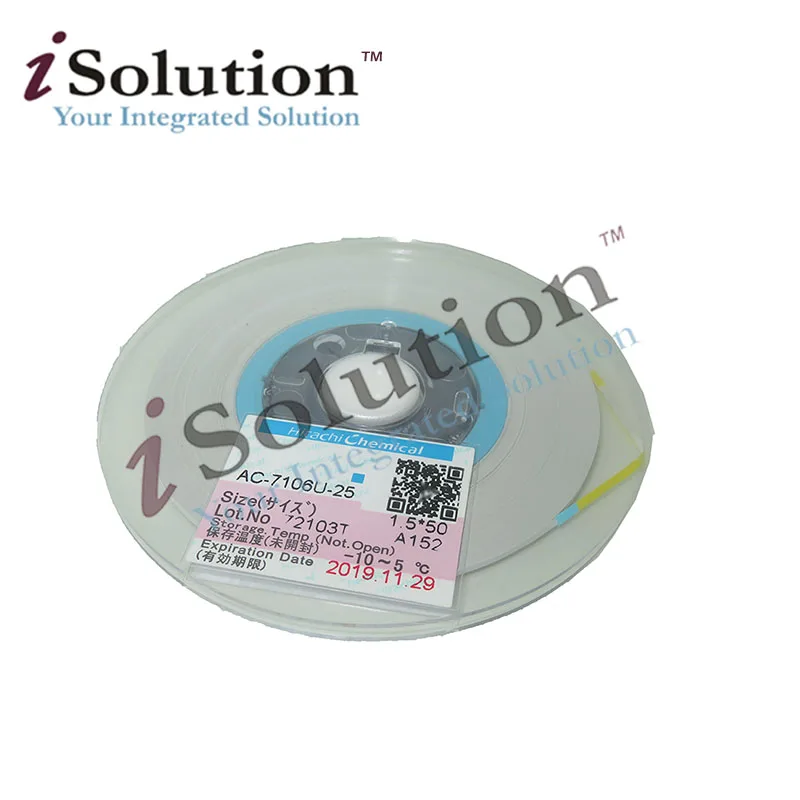 

LCD Anisotropic Conductive ACF Film: AC7106U-25 AC-7106U-25 New Datecode
