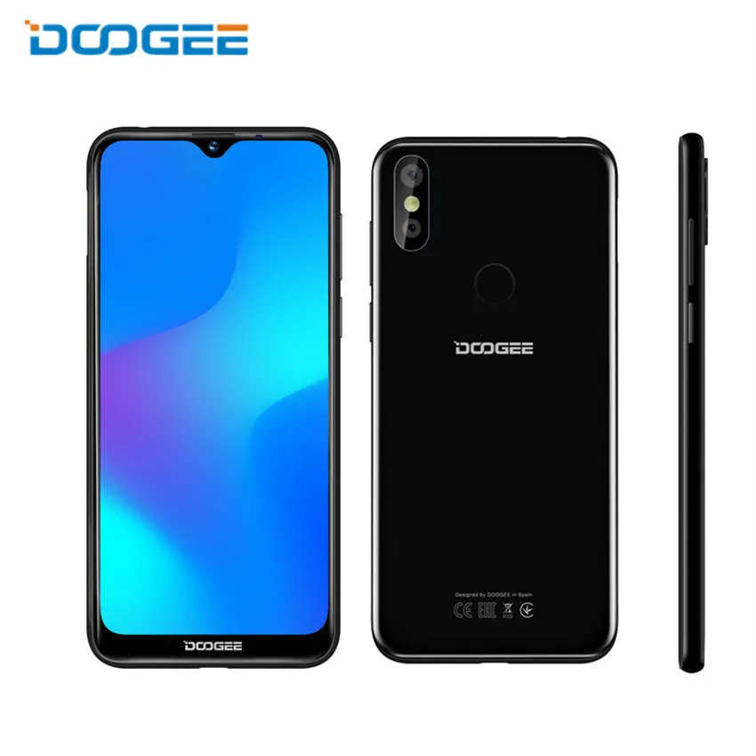 Doogee X90L Android 9,0 экран капли воды смартфон градиент задняя крышка 6," HD 3+ 32 ГБ 3400 мАч 8.0MP+ 5MP 4G LET мобильные телефоны