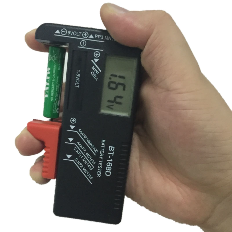 Portable Smart Digital Universal Battery Tester Electronic Battery