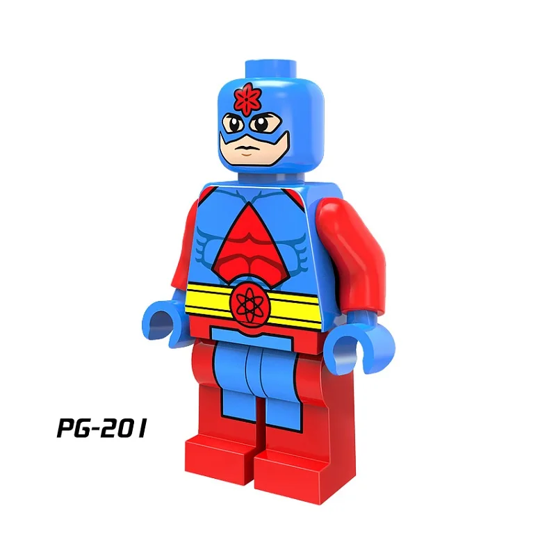 

Legoing DC Super Heroes PG201 The Atom Avengers Angel of Death Action Dolls Building Blocks Kids Toy Legoings Superheroes Figure