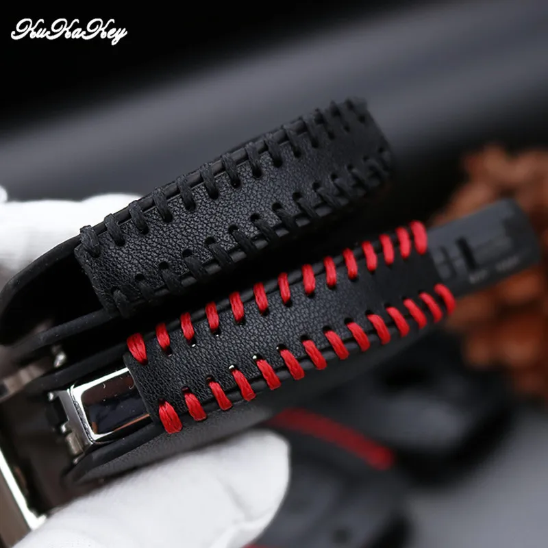 Car Key Case Cover Leather Car Key Case Cover For Mercedes Benz W203 W210 W211 W124 W202 W204 AMG