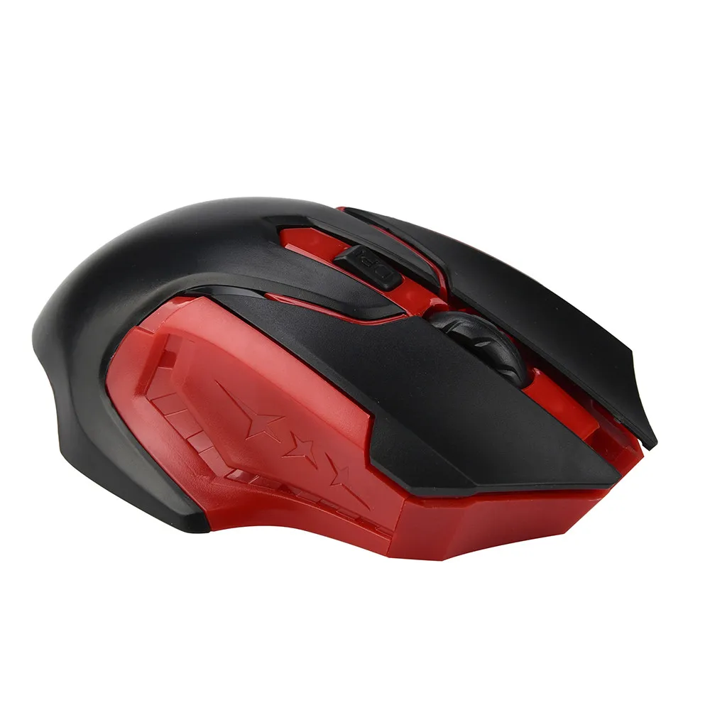 

Hot New Promotion 2.4GHz 3200DPI 6Buttons Wireless Ergonomic Optical Gaming Mouse Mice For Computer PC Laptop#YL