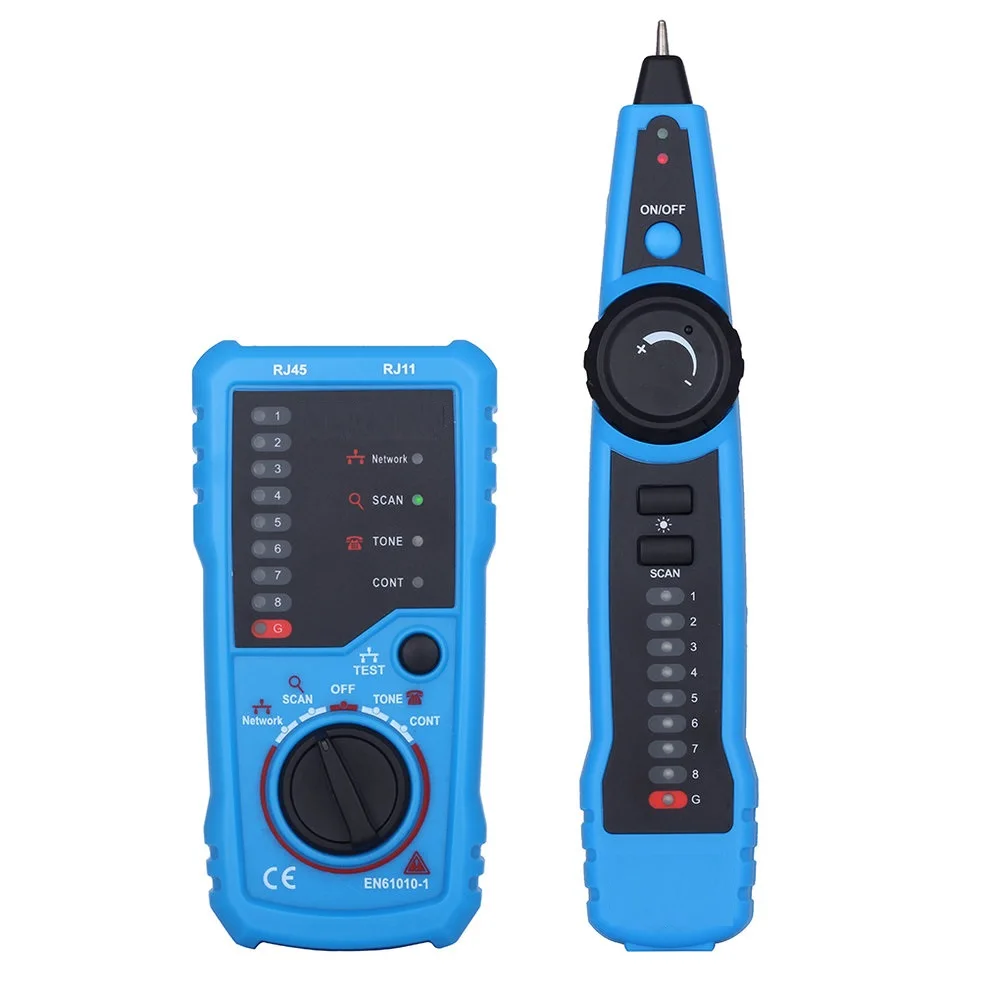 5 шт. FWT11 ручной многофункциональный RJ45 RJ11 Сетевой провод трекер тестер