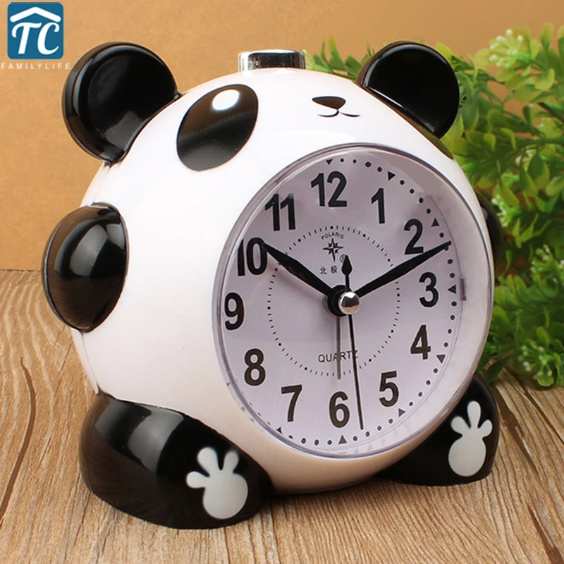 Mute Creative Cartoon Personality Bedside Student Children Alarm Clock