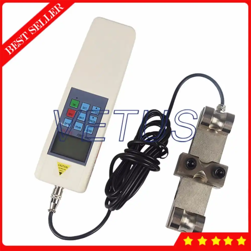 Цифровой Pressuremeter тестер натяжения троса с 100KN Максимальная нагрузка значение HD 10T