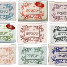 Tsukineko полноразмерный VersaFine мгновенный сухой пигмент чернильный коврик Оникс черный Винтаж сепия Япония