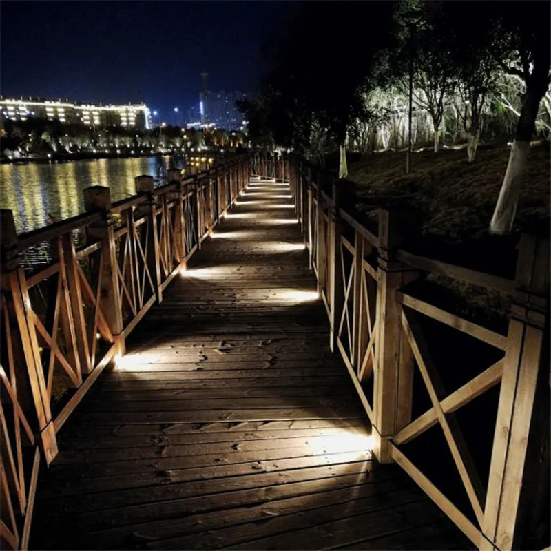 Conduziu a Iluminação da Paisagem Caminho da Paisagem da Baixa Água ao ar Luzes de Convés 3w em Solo Ip67 à Prova Tensão Luzes v d' Livre Bem 12 V-24 20 CONDUZIU a Iluminação Da Paisagem Caminho Da