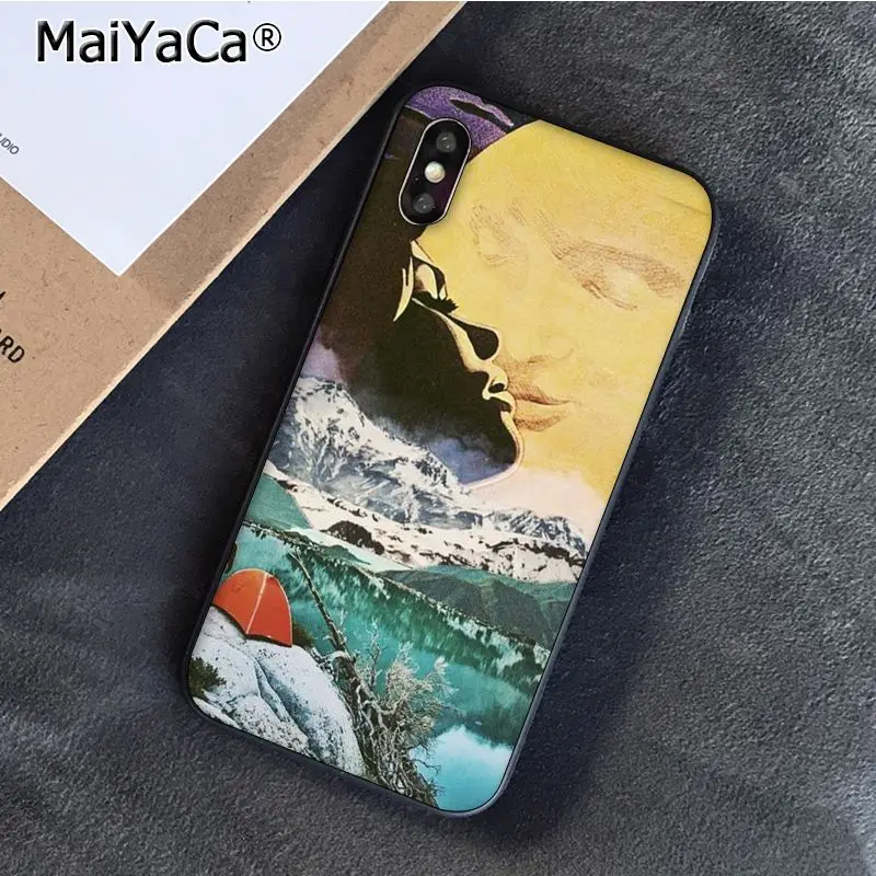 MaiYaCa художественный эстетический трипси-психоделический Космический Чехол для телефона для iphone 11 Pro Max 8 7 6 6S Plus X XS MAX 5 5S SE XR - Цвет: A11