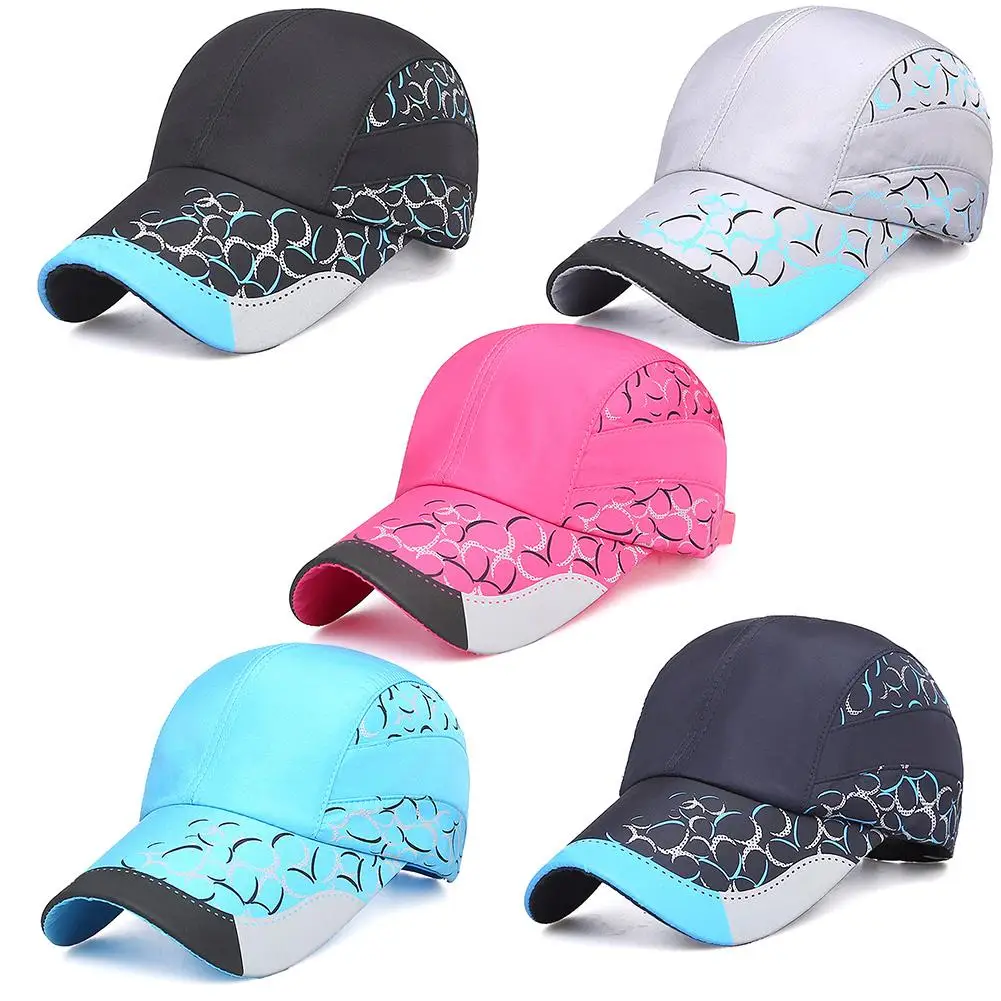 2018 Unisex Adjustable Quick drying Slim Sports Hat Women 's Outdoor