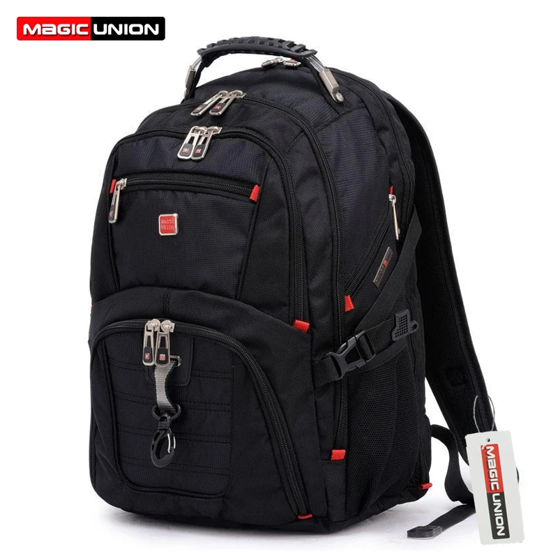 Mochilas de hombre MAGIC UNION equipaje de hombre y bolsas de viaje Oxford hombres Laptop Mochila impermeable Mochila Masculina de 15 pulgadas