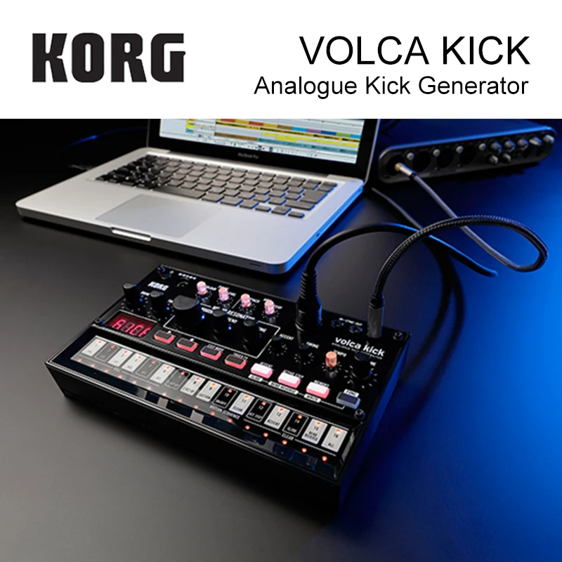 Korg Volca кик-ключ синтезатор аналоговый кик-генератор