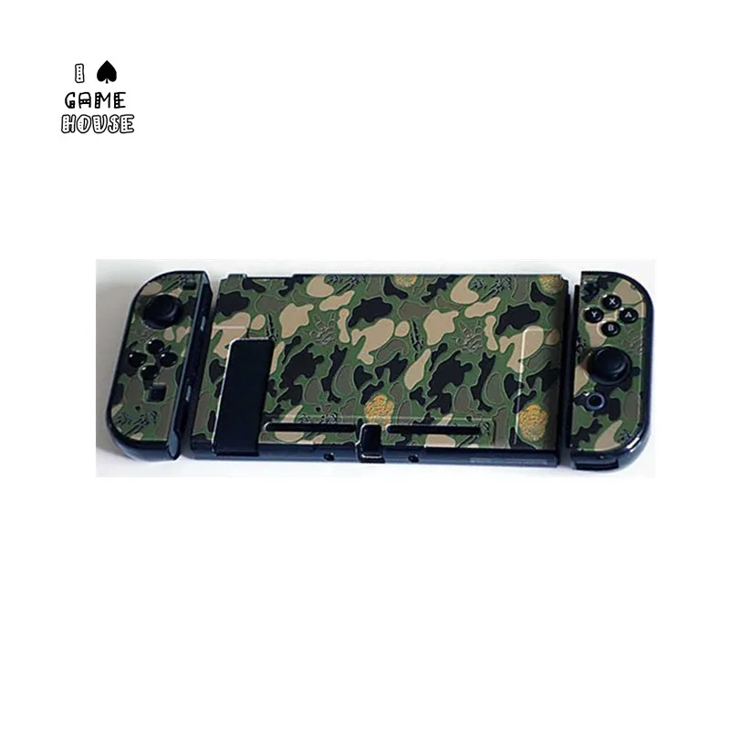 Чехол для Nintendo Switch FoPcc с красочным рисунком защитный чехол твердым кристаллом