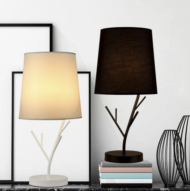 

North Europe Vintage Creative Table Lamps Desk Lights For Living Room Bedroom Modern Industrial Lampunion Lighting Bedroom Bed