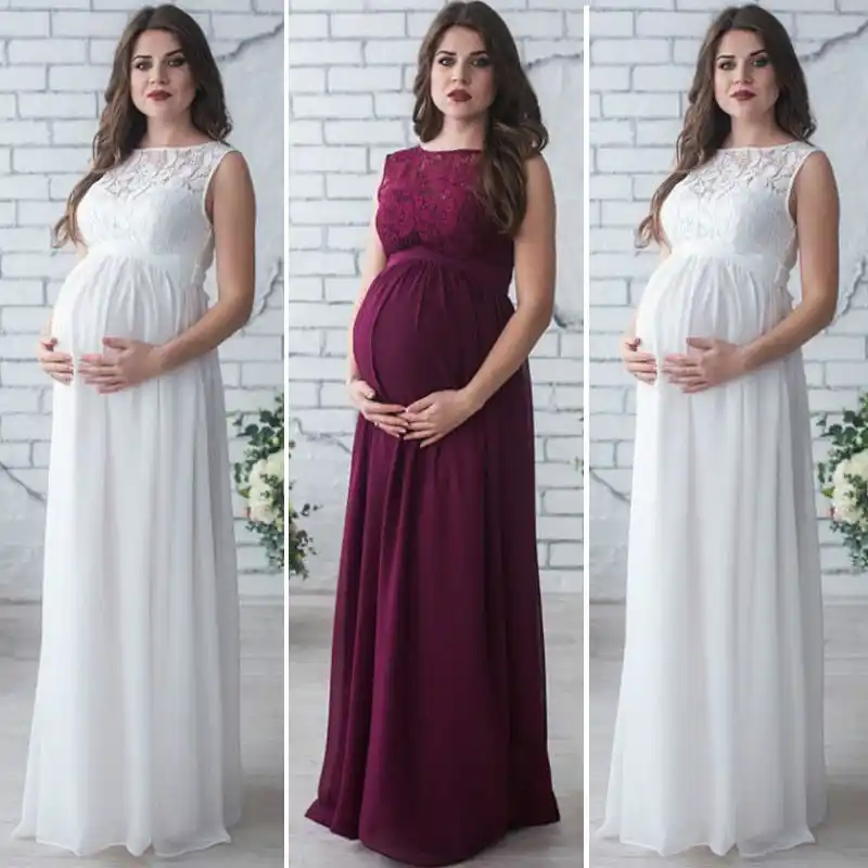 womens maternity maxi dress