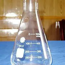 25 мл, Стекло колбу Эрленмейера, лаборатории коническая бутылка с стандартное горлышко