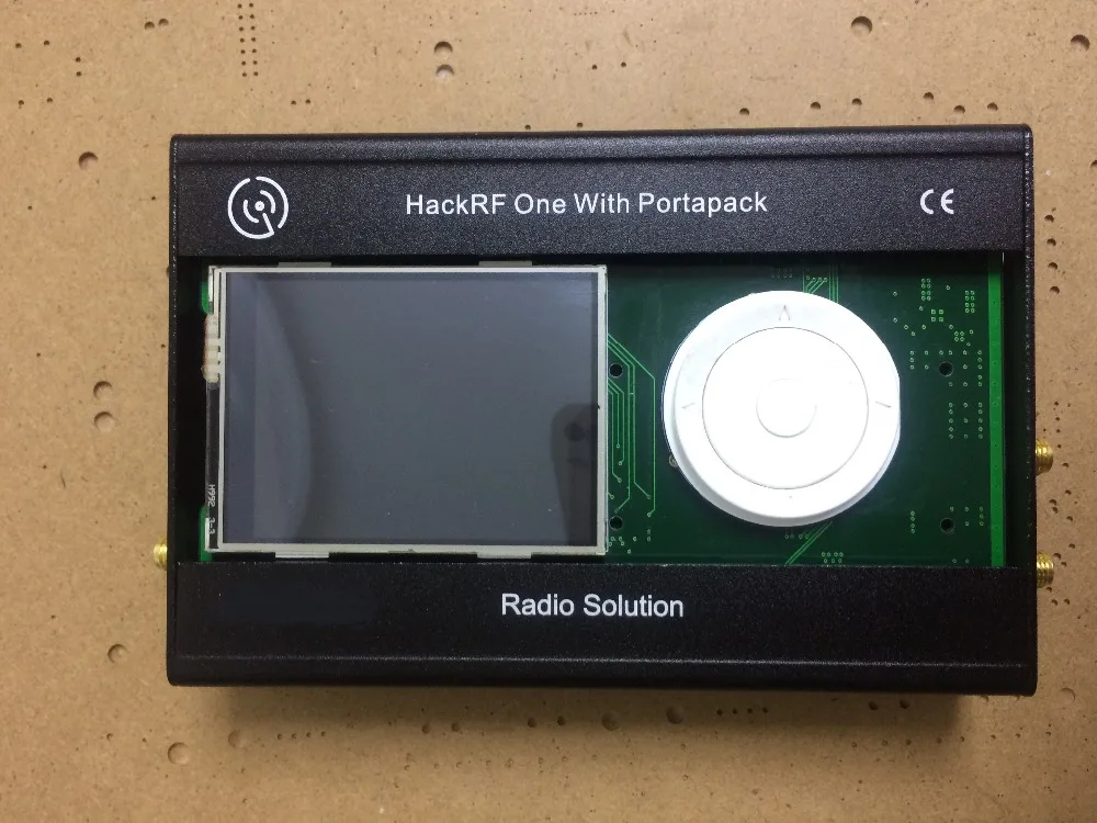 comprar 2017 versão mais recente PORTAPACK PARA HACKRF UM SDR Software Defined Radio com caixa de metal