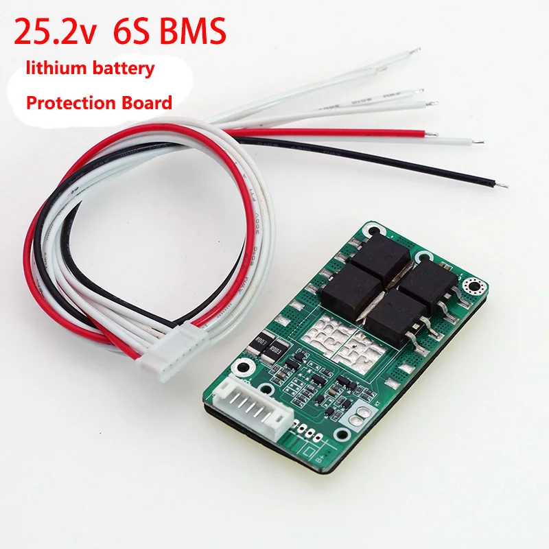 DIY 25 2 V 6S 15A 20A литий ионный аккумулятор 18650 BMS печатная плата PCM w/балансировочная