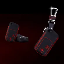 Brand New Высокое качество Натуральная Кожа Дистанционного Управления Ключа Автомобиля Чехол кошелек Сумка Обложка Для HONDA Crotour/CRV