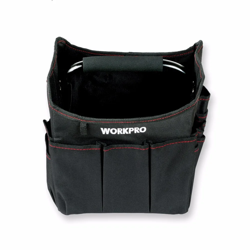 WORKPRO 10" Small Tool Hand Bag Foldable Tool Kits Bag