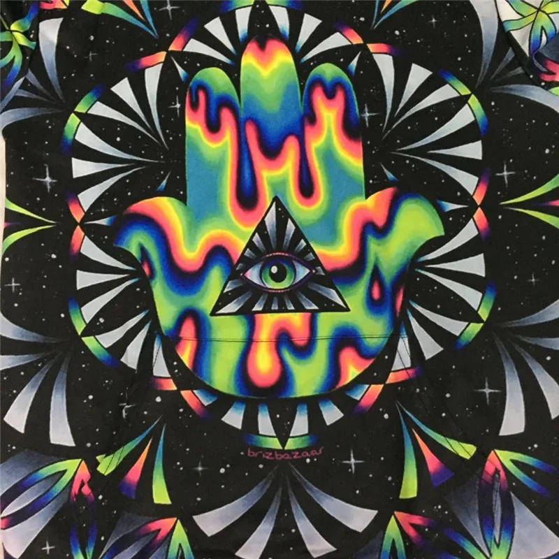 Trippy hamsa By Brizbazaar Art 3D толстовки с капюшоном для мужчин, осенняя толстовка, унисекс пуловер, новинка, толстовка с капюшоном, мужской спортивный костюм, Брендовое пальто