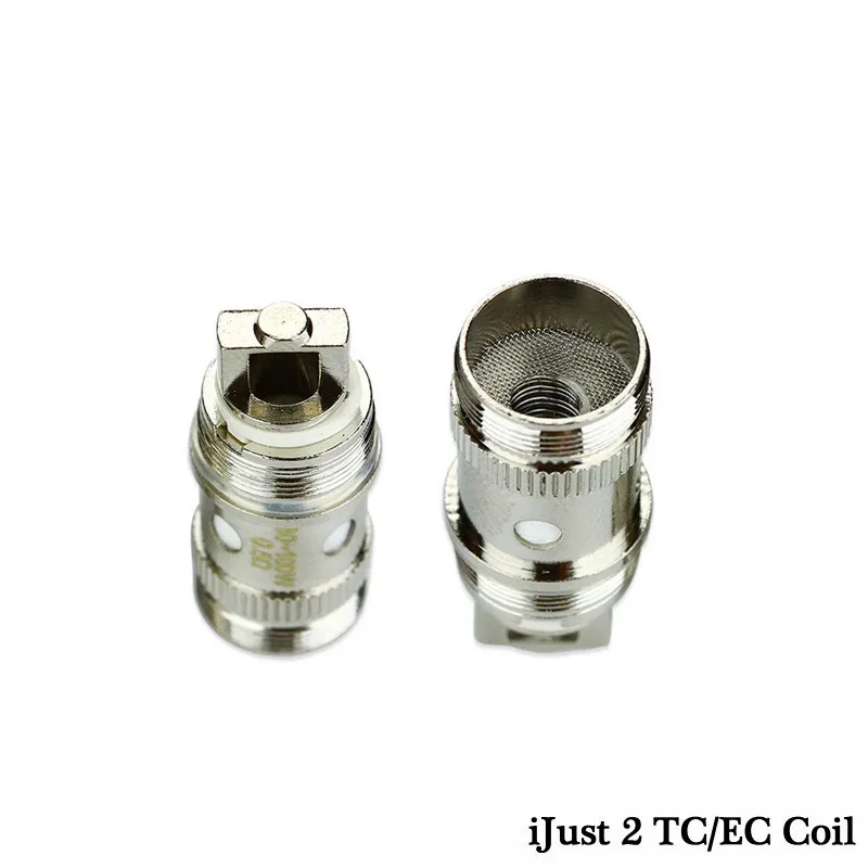 50 шт. оригинальный eleaf EC головы распылитель катушки 0.3ohm 0.5ohm ti Органический Хлопок