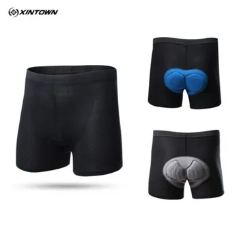 

2016 Black Cycling Shorts Men Women Pro Bike Bicycle underwear Blue gray Sponge Gel 3D Padded shorts