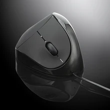 Горячий проводной Эргономичный вертикальный оптический кабель с USB мышкой заживление запястья для ноутбука ПК Компьютерная мышь оптическая Для imac pro macbook ноутбука