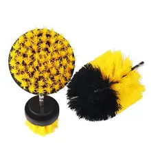 3 шт. Мощность скруббер Щетки для Ванная комната дрель скруббер щетка для чистки Аккумуляторная дрель комплект крепления Мощность щеткой