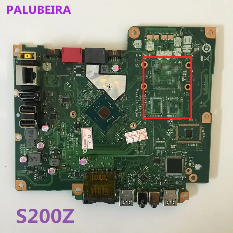 PALUBEIRA CPU N3700 For Lenovo S200Z AIO Motherboard AIA30 LA-C671P IBSWSC Mainboard 100%tested fully work