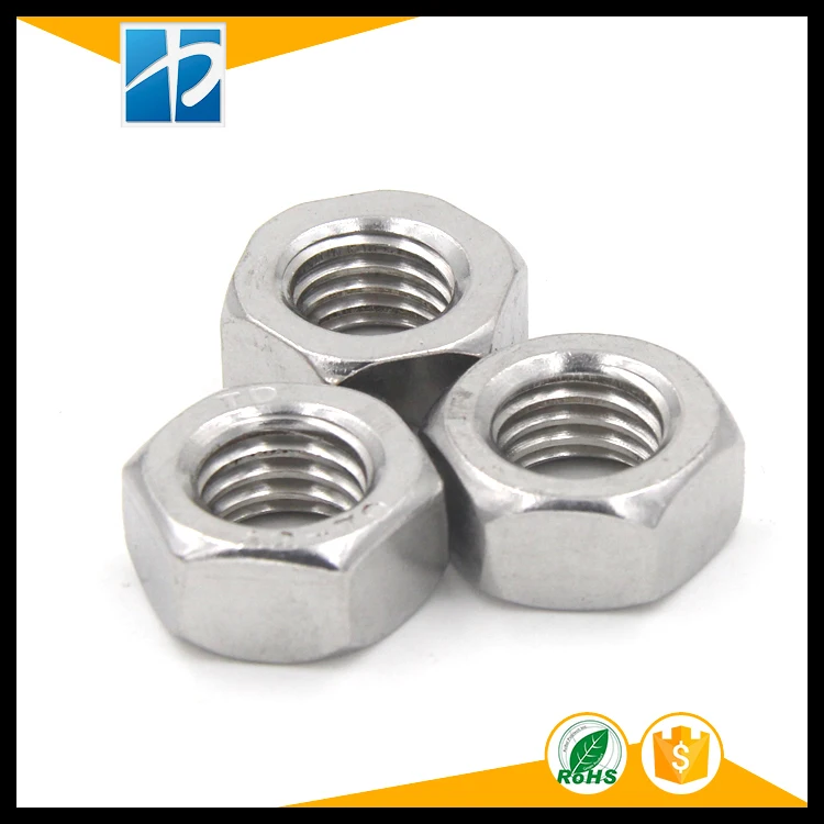 M4 DIN934 inox искусственная Шестигранная гайка из нержавеющей стали метрическая 100