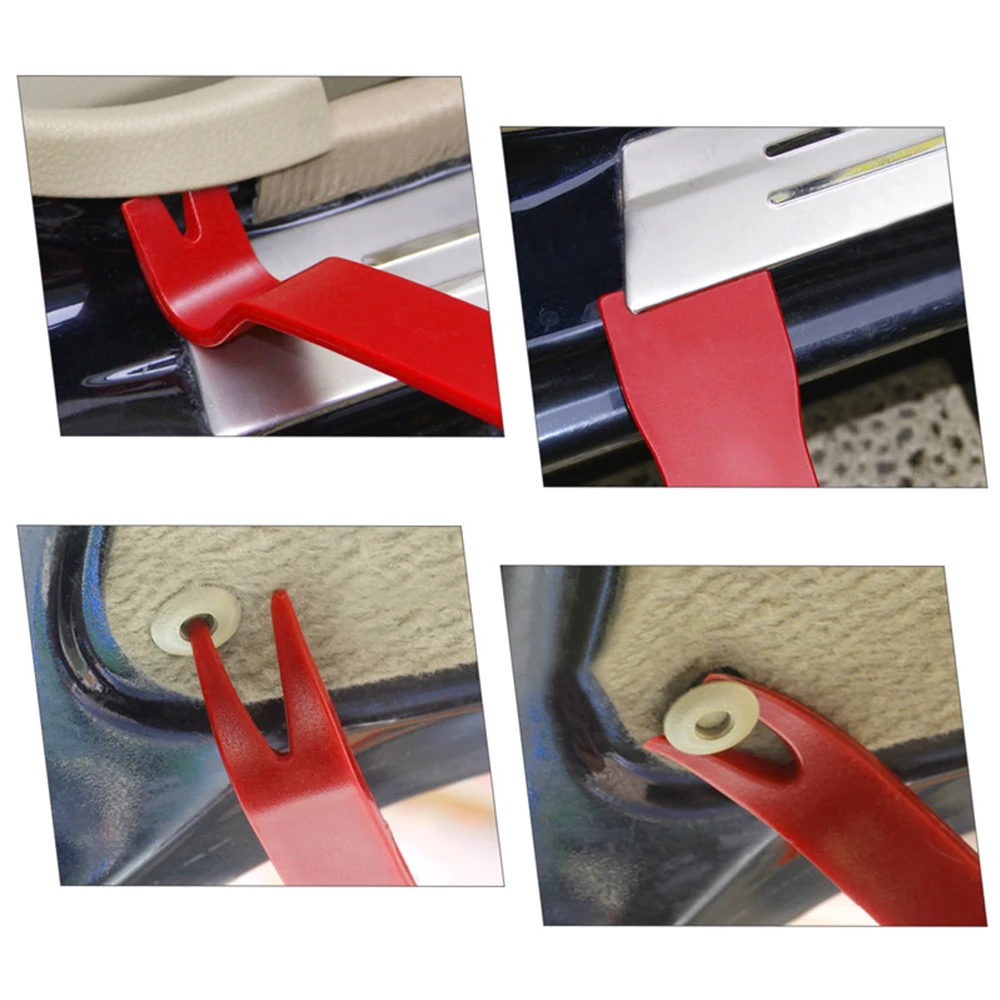 6Pcs Universal Car Door Panel Trim Dashboard Clips Pliers Fastener