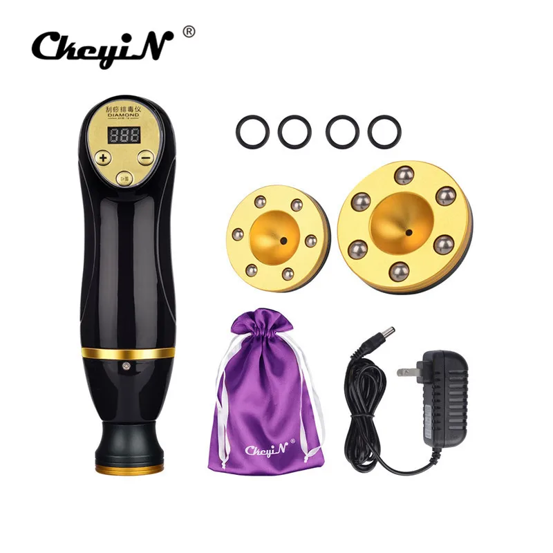  LCD Magnetic Acupressure Scraping Slimming Machine Vacuum Suction Detox Massage Chinese Health Care