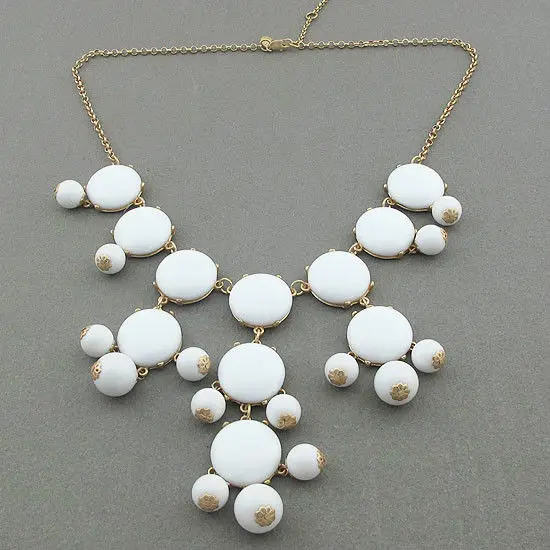 

Fashion Women Bubble Bid Bead Statement Party Necklace Pendant AAA DDFF