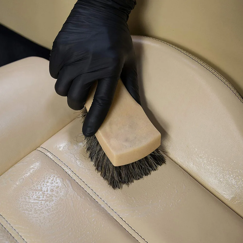 Одноразовые перчатки для чистки и ремонта автомобилей черный 50 двойная коробка