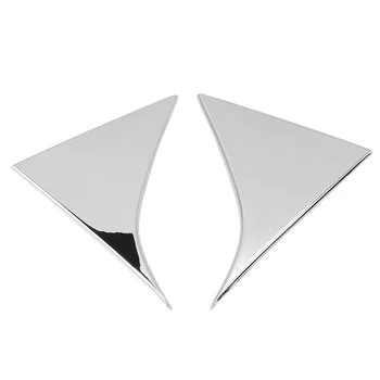 

ABS Chrome 2 Pcs/Set Car Styling Rear Window Windshield Side Triangle Accessories Trim For KIA Sportage QL 2016 2017 KX5