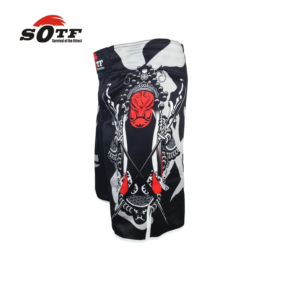 SOTF mma шорты боксерские Муай Тай трусы Тигр кикбоксинг бойцовская одежда Гуань Юй