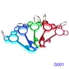 50 Pcs Lovely Metal mickey Shaped Wine Beer Bottle Opener Ring Keychain Key Chain Lovely Cooking Tool Gizmos Outdoor EDC ► Photo 3/4