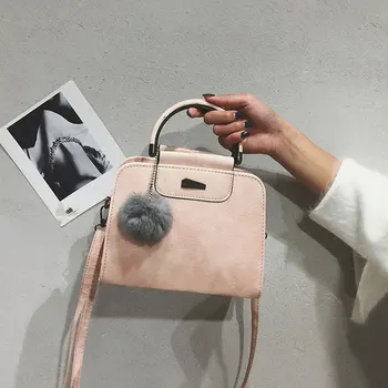 

1pcs Women Leather Shoulder Bag Venonat Hanging Decor Crossbody Messenger Handbag New