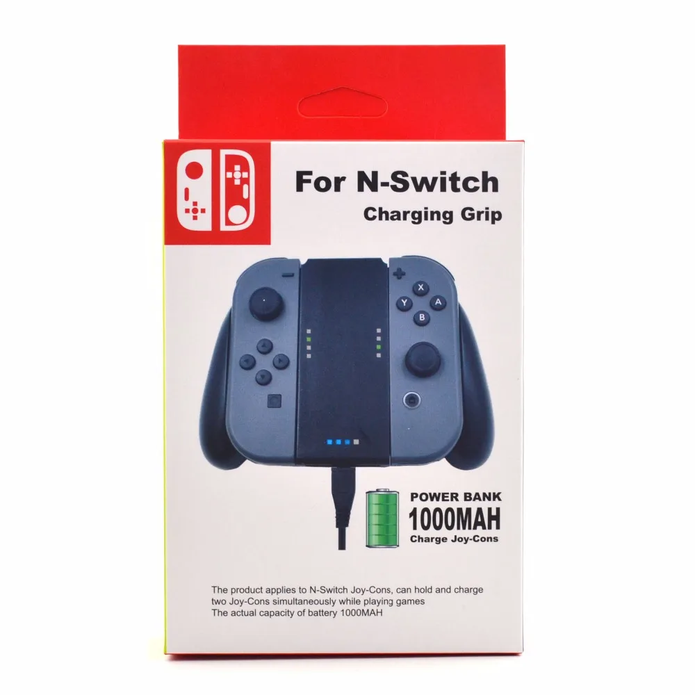 

100sets 1000 Mah Battery Capacity for Nintend Switch Power Bank for Joy-Con Controller Charger Stand with USB cable