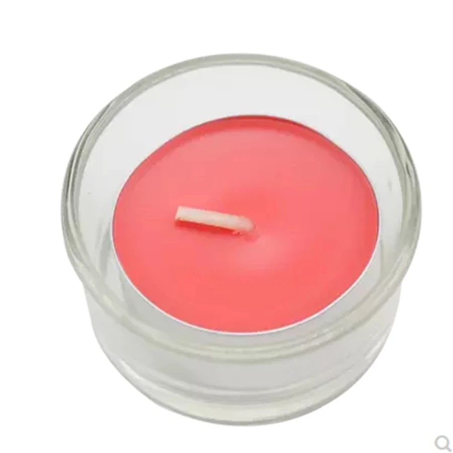 

Valentine's Day Small Glass Candle Holder Romantic Candle Holder Stand Wedding Center Candlestick Bougeoir Candlelight Dinner 67