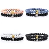 Bracelet Couple Couronne