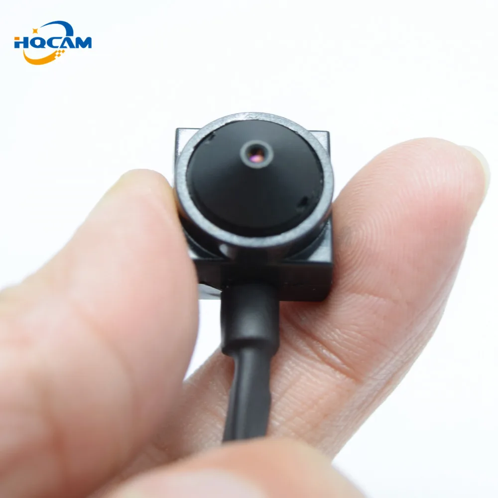 Мини камера видеонаблюдения HQCAM 16x16 мм Sony CCD 420Tvl с низким уровнем освещенности и